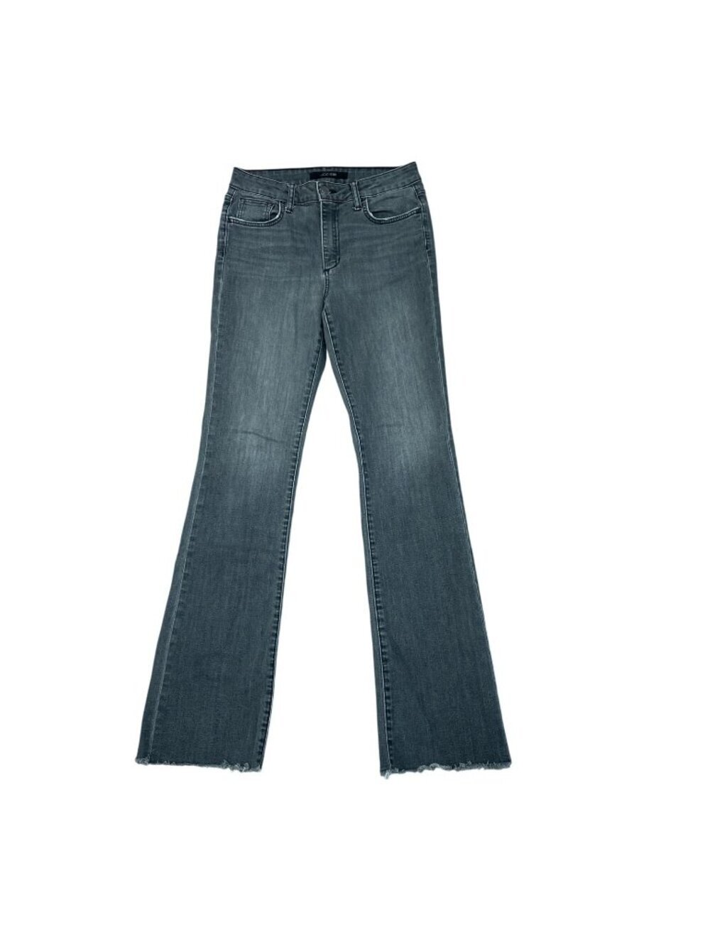 Joe's Jeans Women's 29 Gray Boot cut Jeans Raw Hem P0882 - Picture 1 of 12